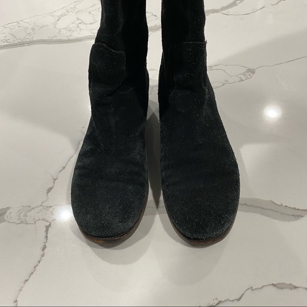 Tory Burch Jenna Boot Black Suede - image 7